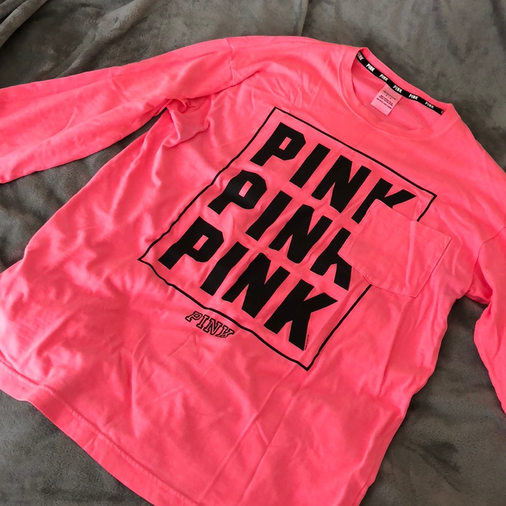 PINK long sleeve shirt